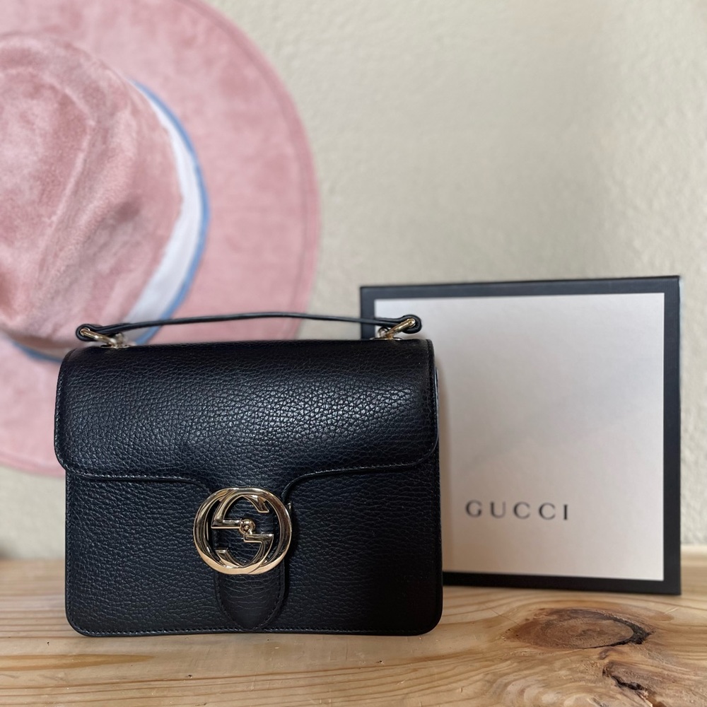 Authentic Gucci - Small Dollar Interlocking G Sho… - image 1